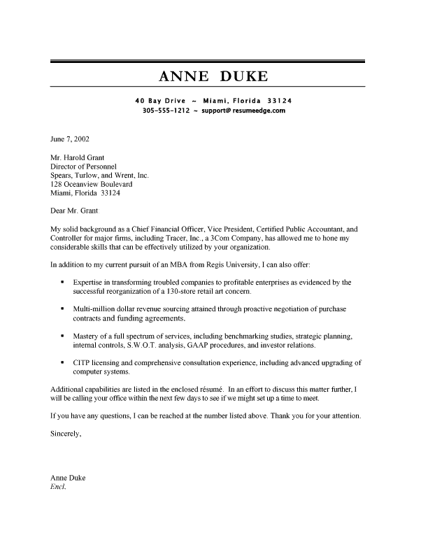 chief-financial-officer-cover-letter